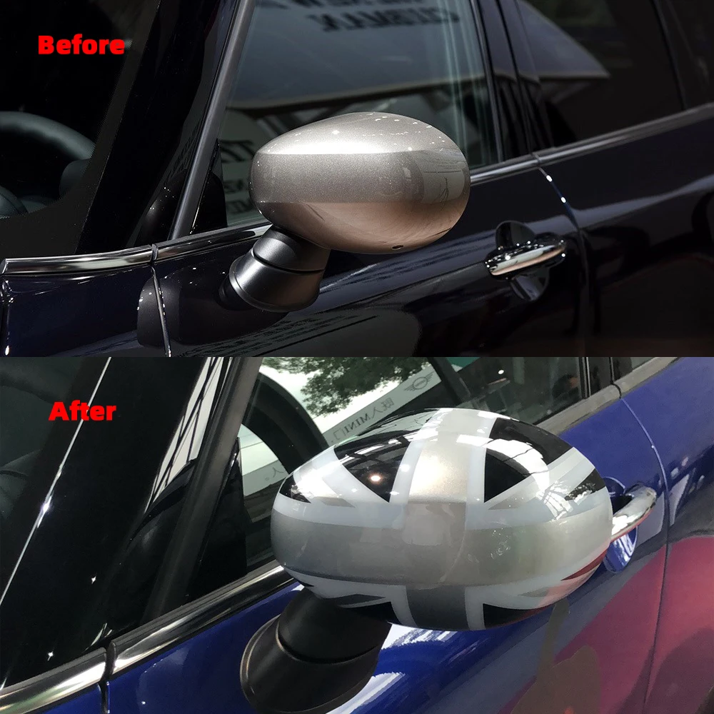 Nuovissima Copertura Per Specchietto Laterale Jcw Union Jack In Plastica Abs Lci Style Per Mini Cooper F56 F55 F54 F57 F60