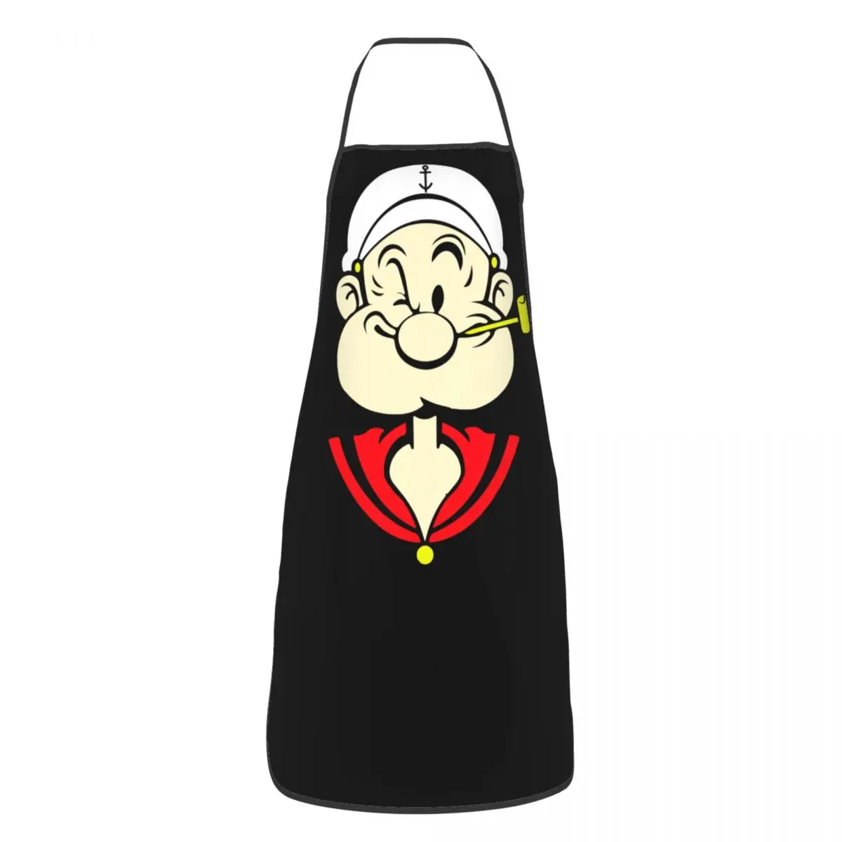 The Sailor Popeye Grembiule Donna Uomo Unisex Bavaglino Cartoon Cooking Kitchen Tablier Cuisine Chef Giardinaggio
