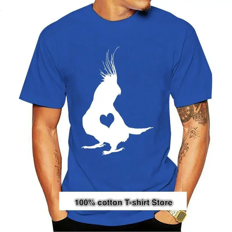 Camiseta De Cacatiel Para Hombre Y Mujer, S, M, L, 1-3Xl, Mascota, Loro, Amore, Regalo De Pafraro, Azul Marino, Personalizada