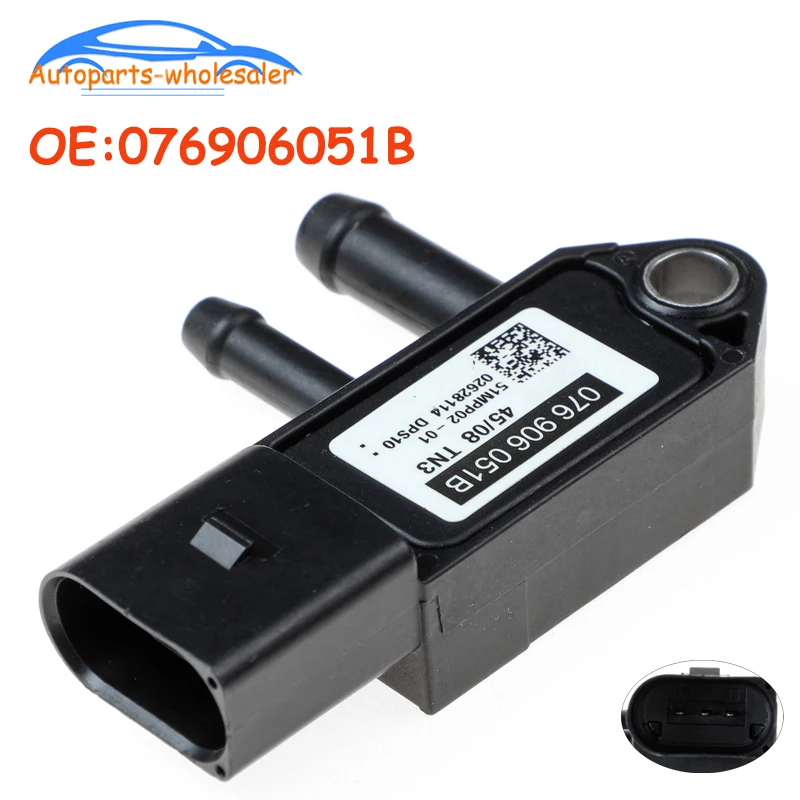 Auto 0076 906 051 B For Per Audi A1 A3 A4 Q5 Seat Skoda Vw Caddy Egr Sensore Di Pressione Differenziale