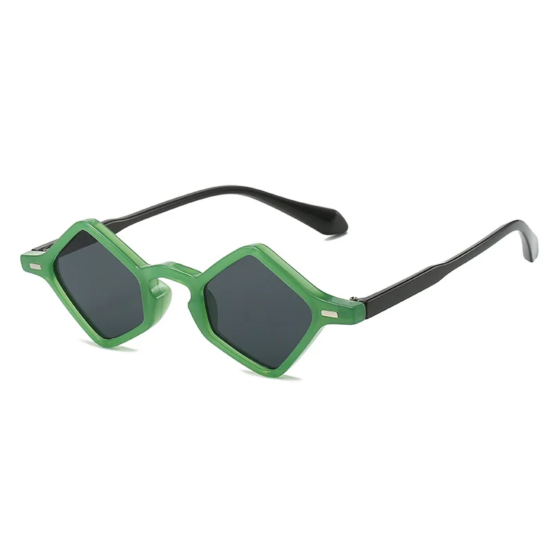 Fashion Small Irregolare Square Punk Occhiali Da Sole Donna Retro Luxury Designer Shades Uv400 Occhiali Da Sole Di Marca Da Uomo Oculus Gafas