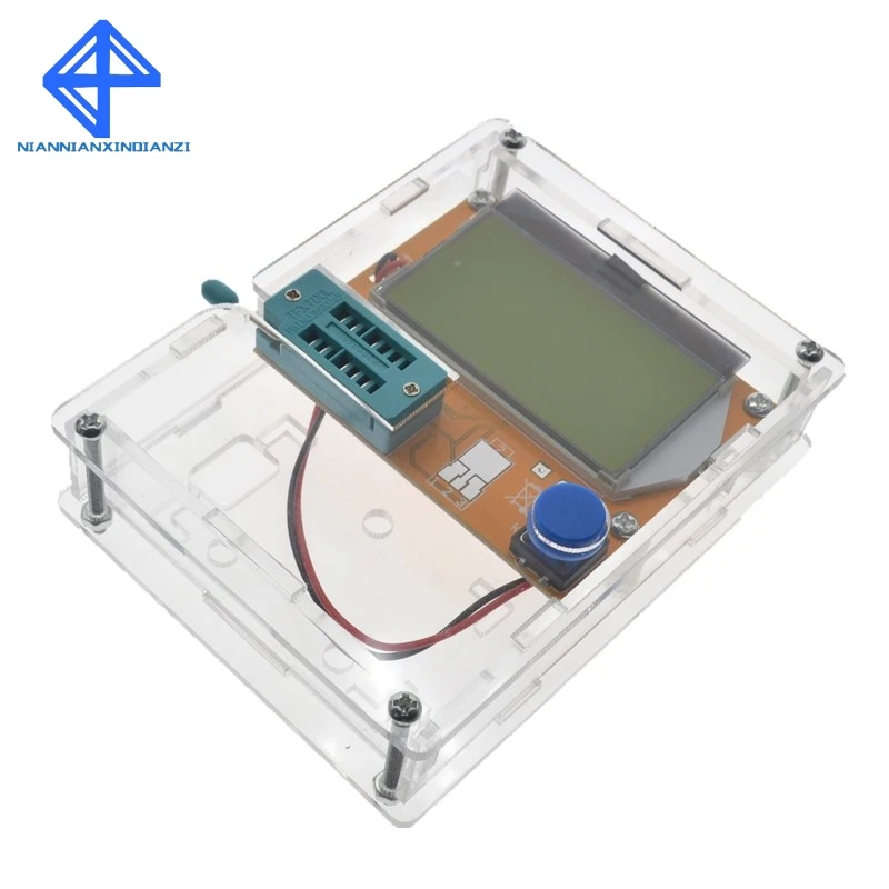 Lcr-T4 Box Acrilico Trasparente Caso Di Lcr-T4 Borsette Custodia Per Lcr-T4 Transistor Tester Esr Scr/Mos Lcr T4