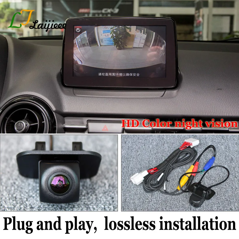 Per Mazda Cx-3 Cx 3 Cx3 2016 2017 2018 2019 2020 2021 Oem Schermo Plug And Play Hd Color Night Vision Camera Car Rearview Inversione Della Macchina Fo