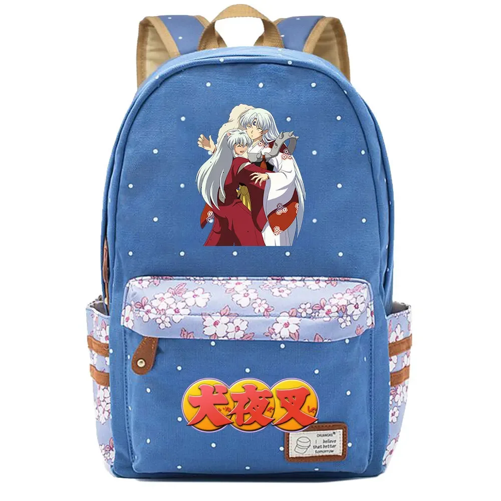Anime Inuyasha Zaino Zainetto Borsa Da Viaggio Per Notebook Regalo Per Bambini Studenti