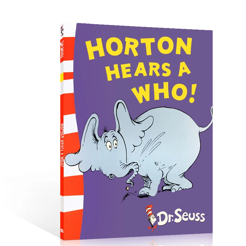 Horton Sente Un Who! Dr.Seuss Storia Interessante Genitore Bambino Bambini Educazione Precoce Immagine Libro Inglese Regalo Di Compleanno Di Natale