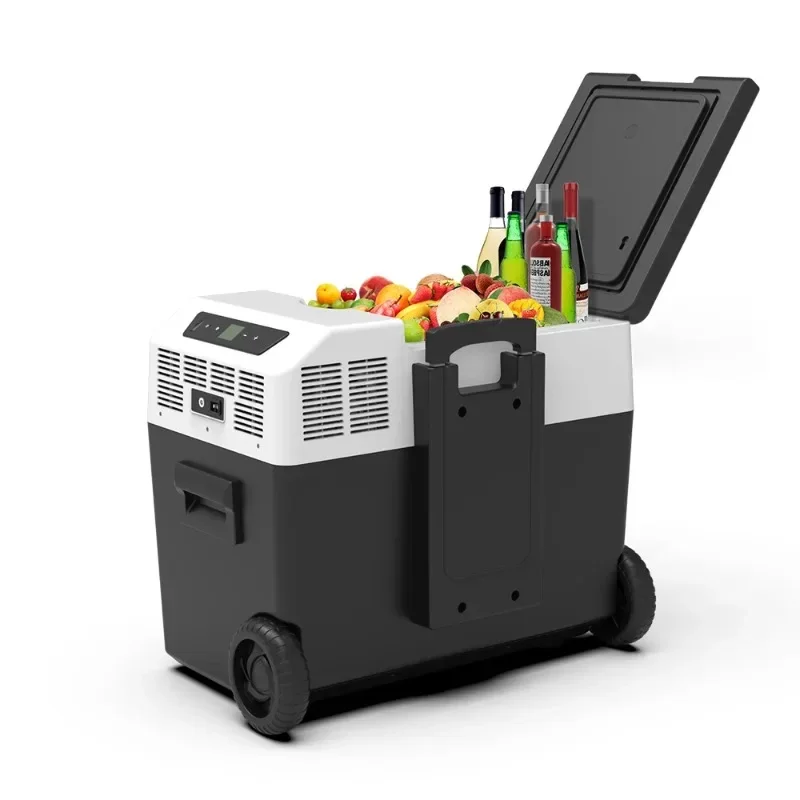 Frigorifero Da 12 Volt Con Batteria Congelatore 40L Dc Ac Compressore Mini Congelatori Per Barca/Roulotte/Yacht/Camion