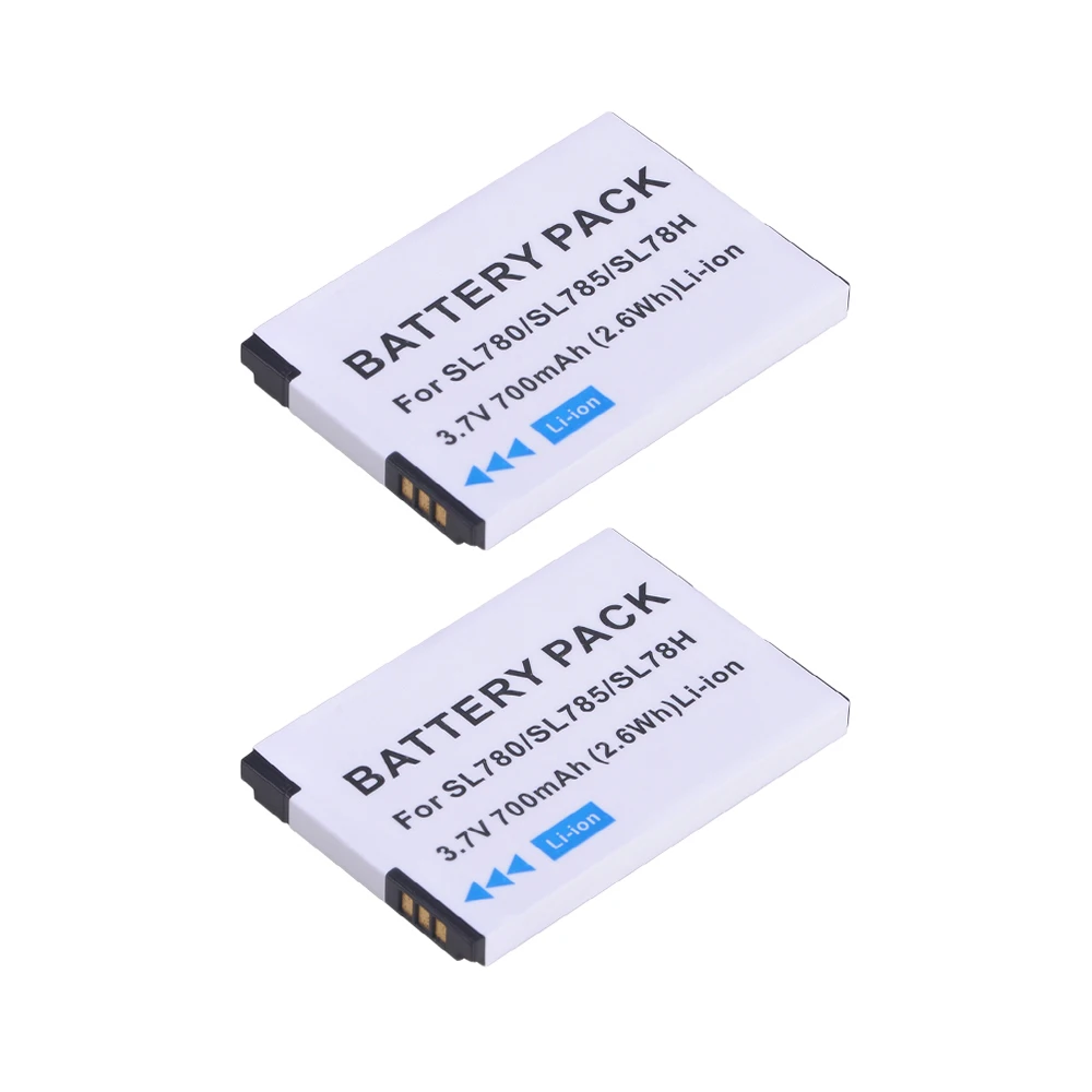 Batteria Agli Ioni Di Litio Per Telefono Cordless 2Pcs 3.7V Per Gigaset Sl400, Sl400H, Sl610H Pro, Sl780, Sl785, Sl788, X656,
