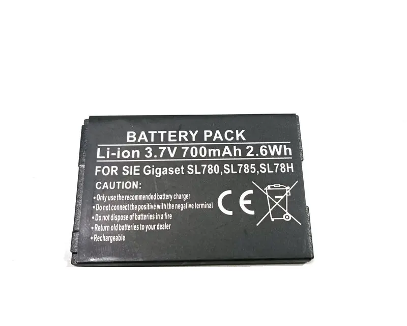 Batteria Da 700Mah Di Alta Qualità Per Siemens Gigaset Sl78H, Sl780, Sl785, Sl788 Telefono Cordless Siemens V30145 Telefono Cordless