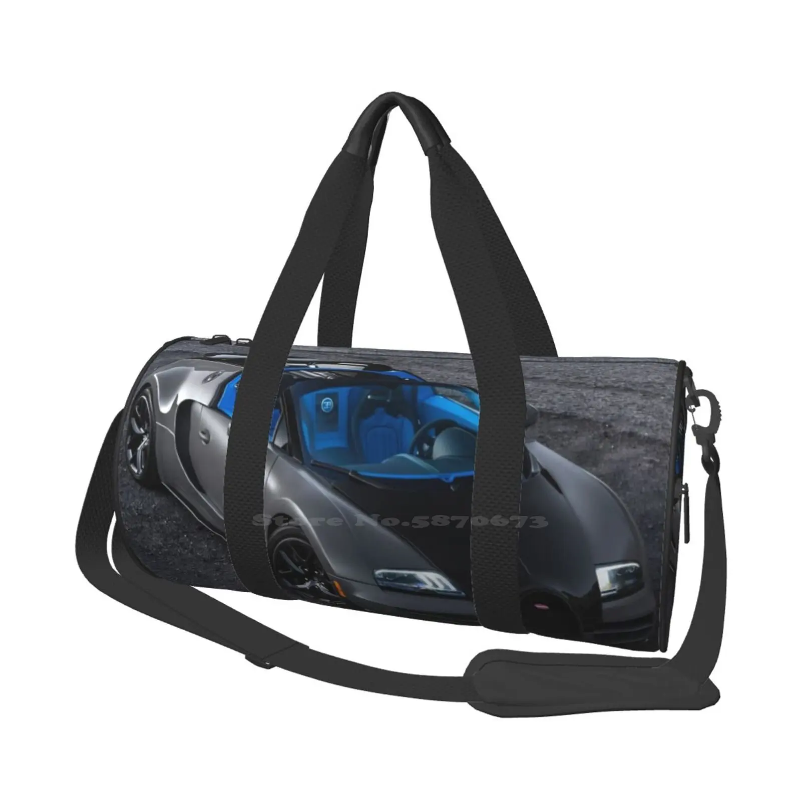 Black Swan Song Borsa A Tracolla Shopping Storage Bags Satchel Uomo Donna Mo Satarzadeh Bugatti Veyron Vitesse Supersport Esotico