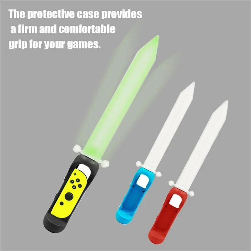 Glow Sword Per Nintendo Switch Skyward Sword Joycon Controller Holder Game Grip Incandescente Sword Game Per Ns Switch Accessori