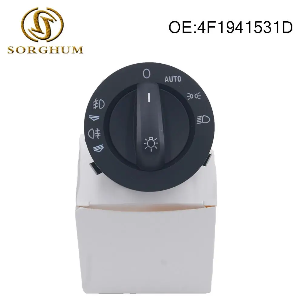 Interruttore Di Controllo Fendinebbia Faro Cromato Per Audi A3 S3 A6 C6 4F Rs6 Q7
