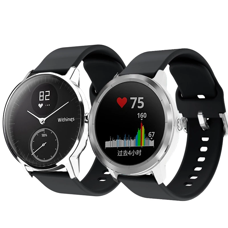 Braccialetti Per Withings Nokia Steel Hr Sport 40Mm Orologio/Garmin Vivoactive 3 Cinturino Per Orologio Per Lg Watch Sport/ Fossil Q Cinturino