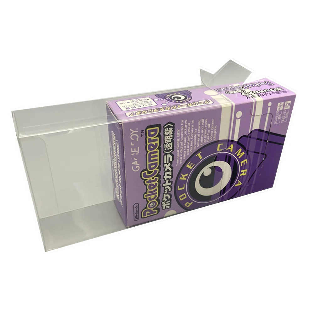 Custodia Protettiva Trasparente Per Nintendo Game Boy Color/Gbc/Gb/Camera Collect Box Custodia Per Giochi Tep Storage Custodia Trasparente