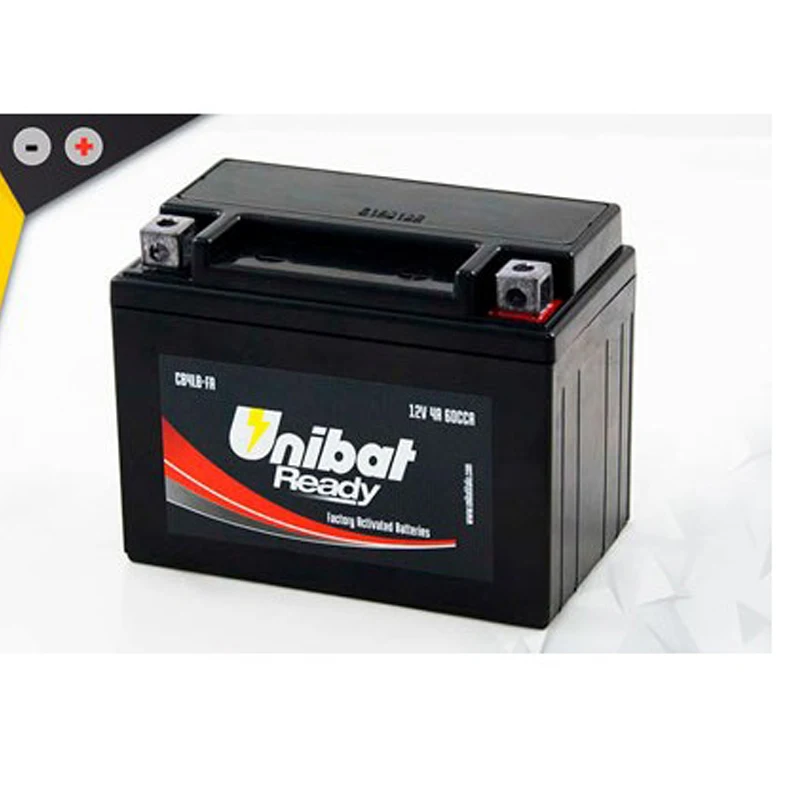 Unibat Cb4Lb-Fa-Ready-To-Use Sigillato Moto Cb4Lb-Fa Batteria (Yb4Lb-Fa Equivalente) Moto Rcycle