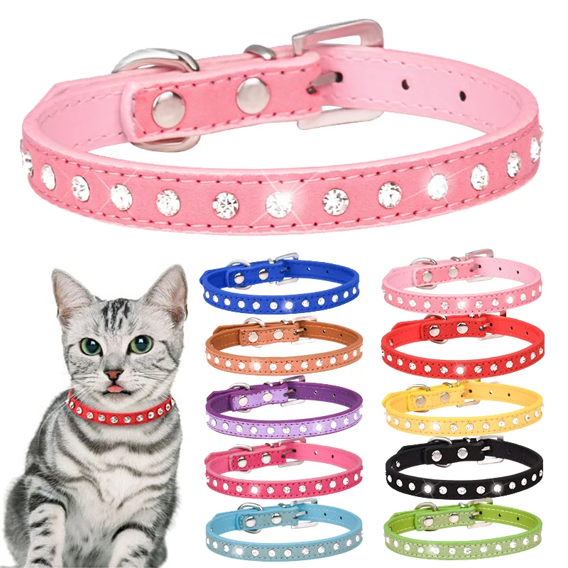 Accessori Per Collana Con Collare A Forma Di Gattino Con Diamanti Collare Per Gatto Con Strass Collare Per Collana A Sgancio Rapido Per Accessori Per 