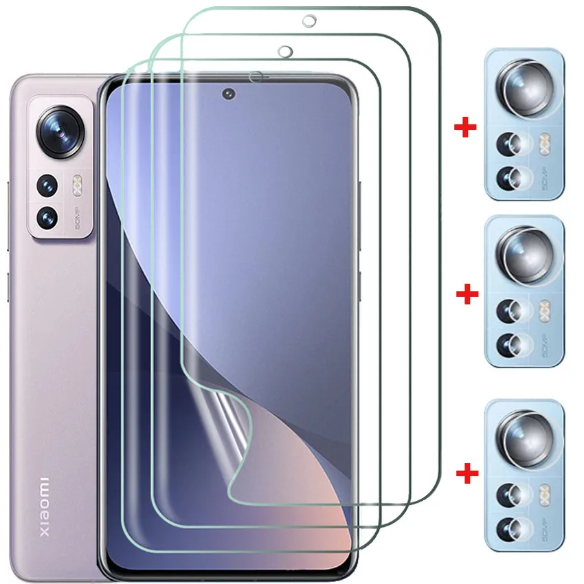 Pellicola Xiaomi 13 Pro Idrogel Per Xiaomi 12S Ultra  Pellicola Salvaschermo In Vetro Morbido Mi 12 5G Xiaomi 12 X Ultra Per Fotocamera Xiaomi Mi 12 S