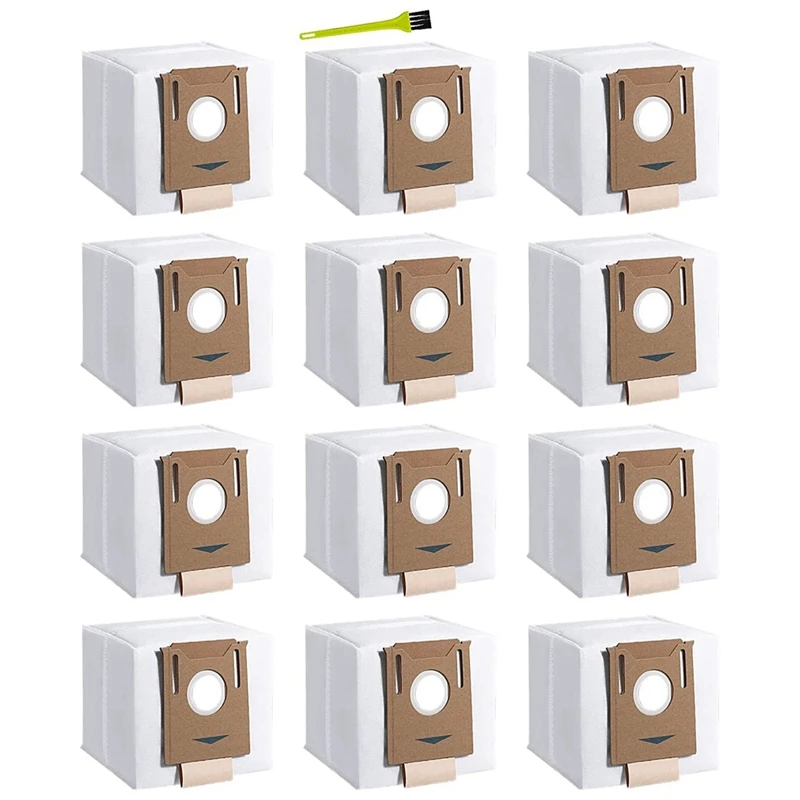 Sacchetti Per La Polvere Da 12 Pezzi Per Ecovacs Deebot N8/N8 Pro/N8 Pro Plus/N8 Pro Care, T9/T9 +/T9 Aivi, Yeedi Vac 2 Pro/Vac Max/Vac