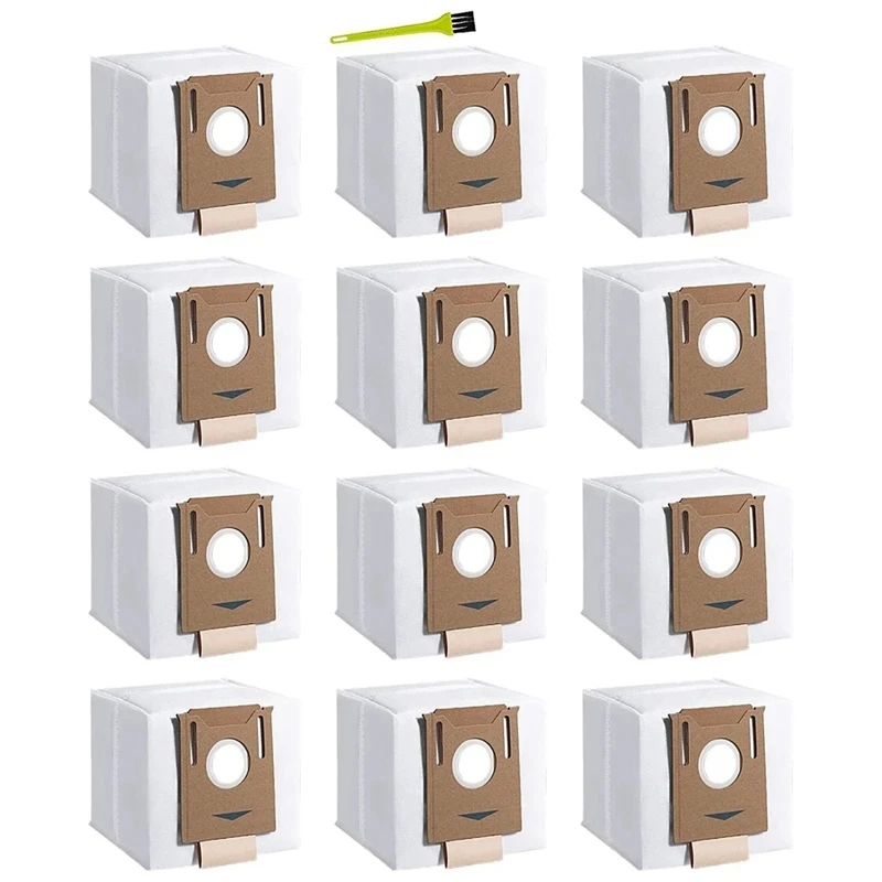 Sacchetti Per La Polvere Da 12 Pezzi Per Ecovacs Deebot N8/N8 Pro/N8 Pro Plus/N8 Pro Care, T9/T9 +/T9 Aivi, Yeedi Vac 2 Pro/Vac Max/Vac