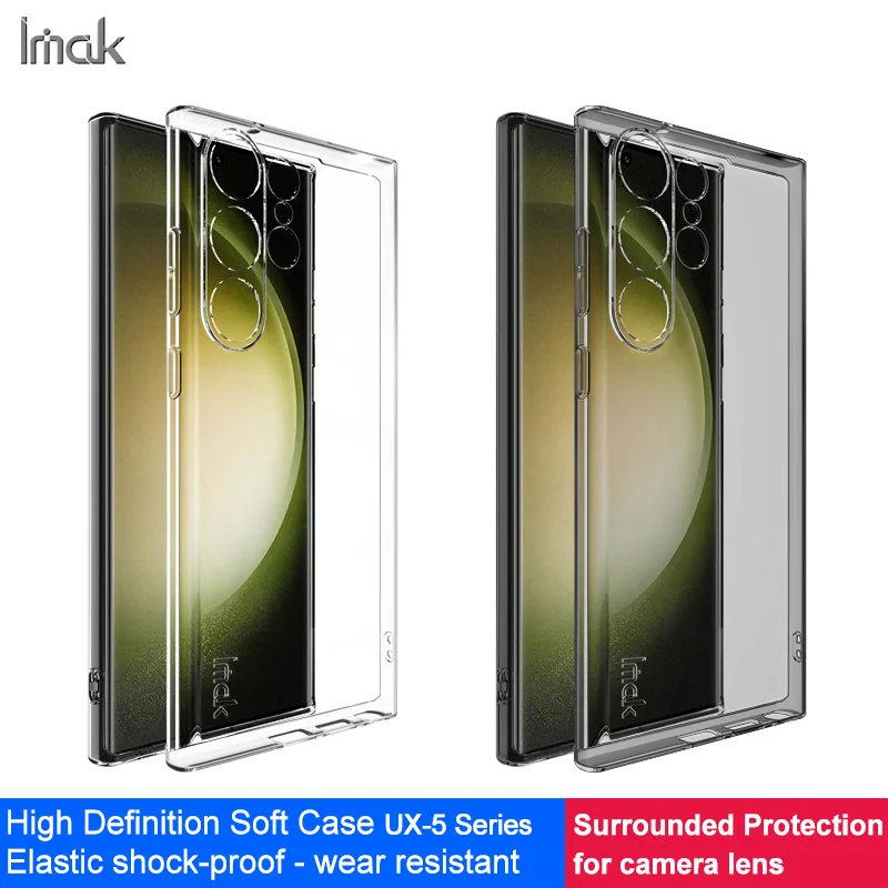 Per Samsung Galaxy S23 Ultra 5G Custodia Cover Imak Ultra Soft Clear Custodie Per Telefono Per Samsung Galaxy S23 Ultra 5G Muslimex Snacox
