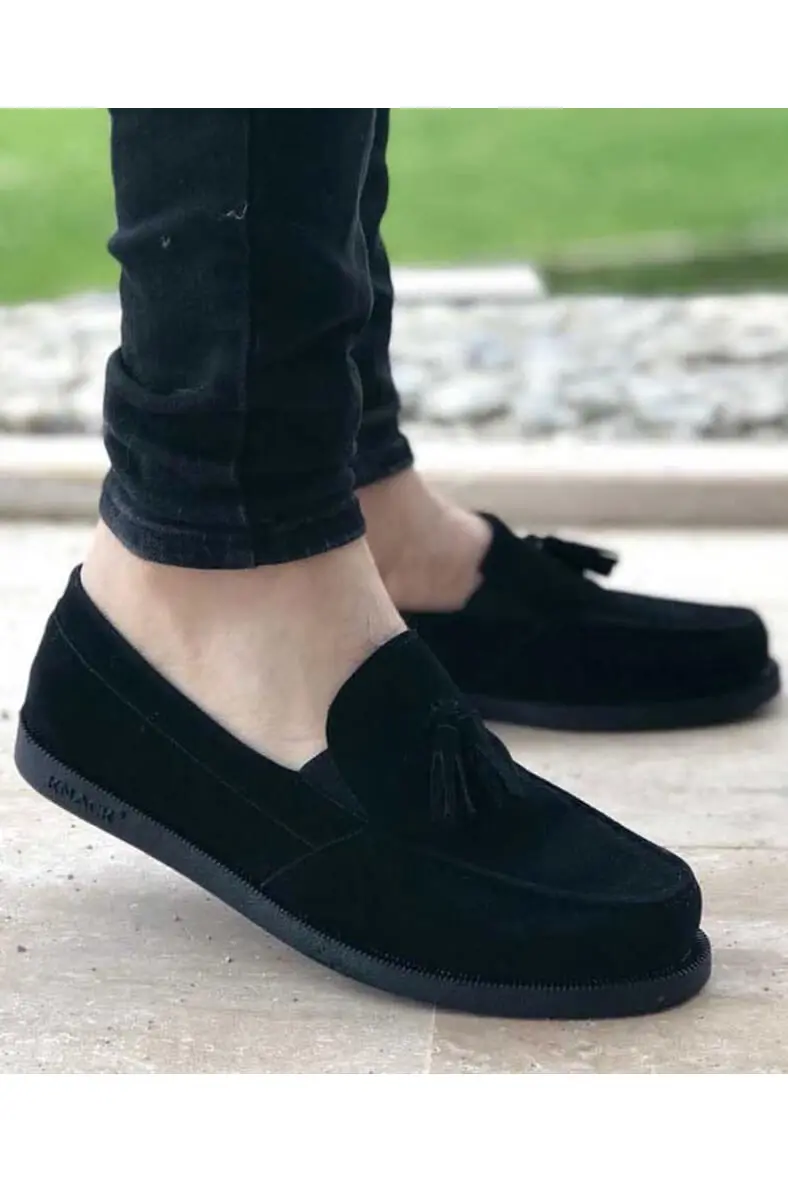 Knack Loafer Men'S Shoes 007 Black