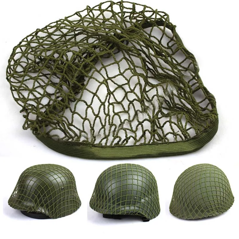 Campeggio Escursionismo Nylon Casco Net Travestimento Casco Copertura Strumenti Di Attività All'Aperto Argy Green Elmetto Elastico Net Cover