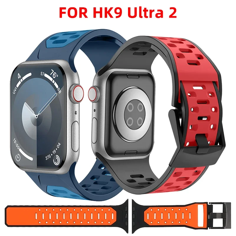 Accessori Per Smart Watch Hk9 Pro Hk9 Ultra Gen 2 Hk8 Pro Max Hk9 Ultra One Cinturino In Silicone Gen 3 Smartwatch Band Skin Friendly