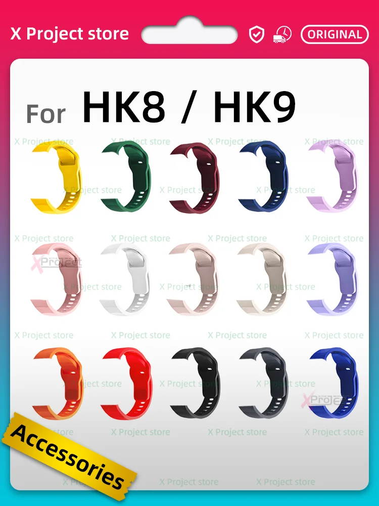 Per Hk8 Pro Max Hk8 Ultra Smart Watch Hk9 Pro Hk9 Ultra Gen 2 Gen 3 Wave Cinturino In Silicone Ripple Band Accessori Smartwatch Band