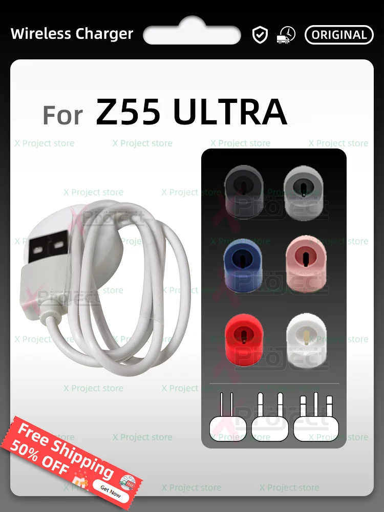 Z55 Ultra Charger Per Smart Watch Z59 Z68 Z69 Z70 Dt8 Zd8 Caricatore Wireless Ultra Originale Smartwatch Cavo Di Ricarica Usb Di Alimentazione
