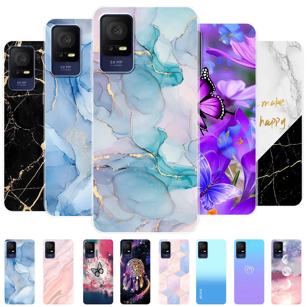 Per Tcl 405 Tcl 406 Custodia In Silicone Trasparente Custodia Morbida In Tpu Per Tcl 408 Tcl 403 Clear Coque Per Tcl 306 Tcl 305 Fundas