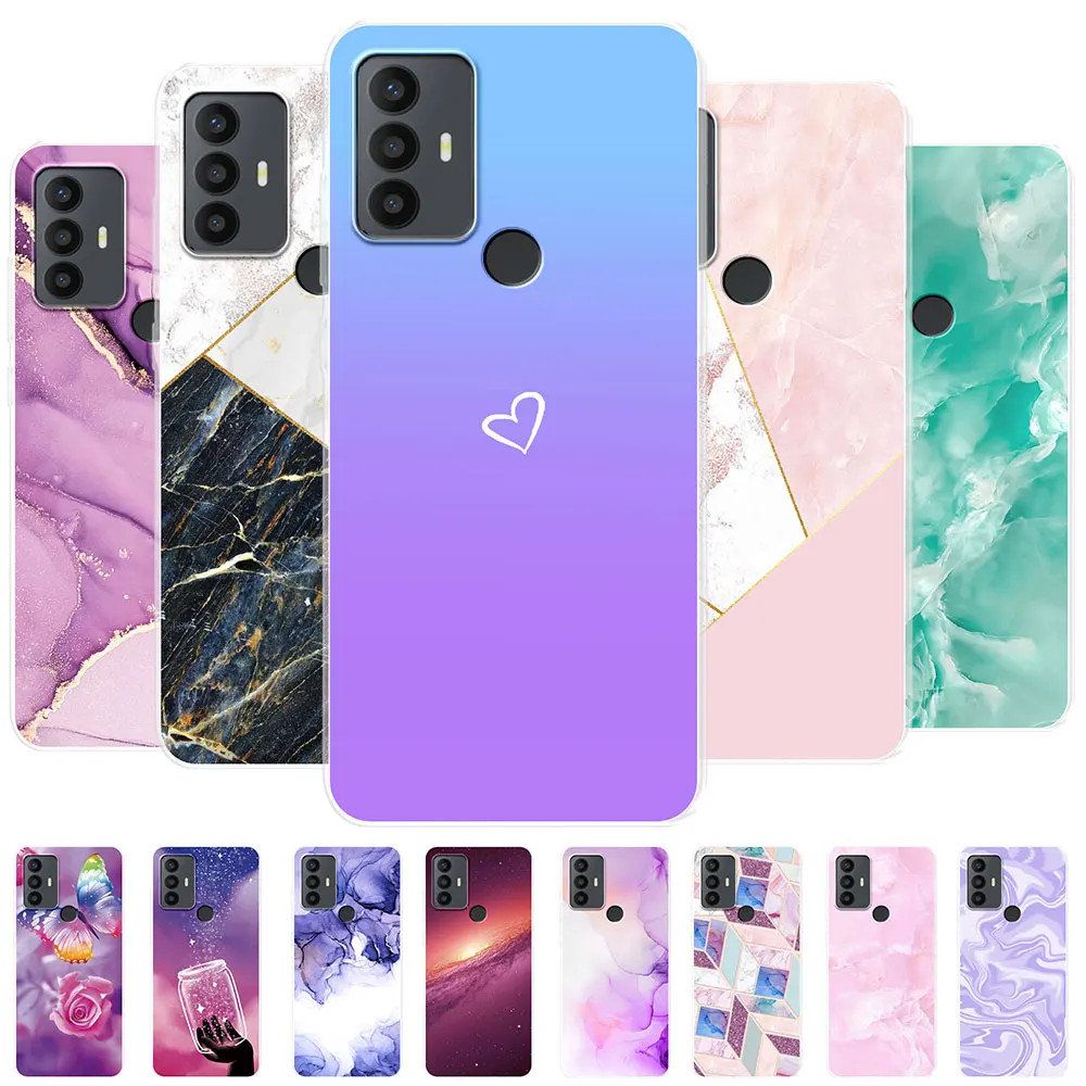 Per Tcl 305 Tcl 306 Custodia Trasparente Morbida Custodia In Silicone Tpu Per Tcl 403 Tcl 405 Cover Coque Per Tcl 406 Tcl 408 Fundas