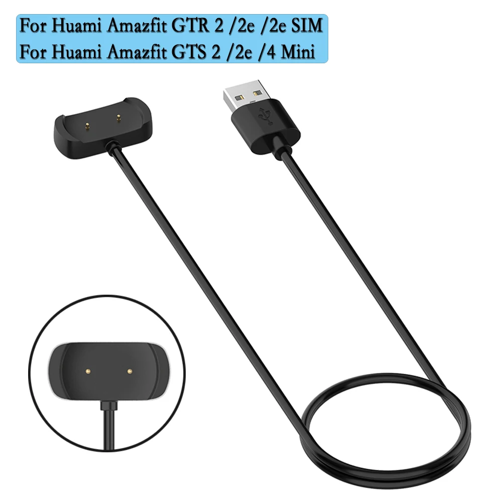 Cavo Di Ricarica Rapida Usb Da 1M Per Huami Amazfit Gts 2E Cavo Di Ricarica Magnetico Portatile Per Huami Amazfit Active Edge/ Amazfit Bip5
