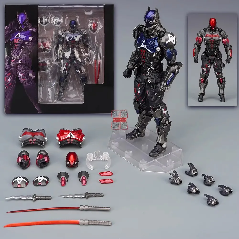 17Cm Action Figure Incredibile Modello Yamaguchi Batman: Arkham Knight Bat Collection Mobile Batman Pvc Figurine Giocattoli Bambola Regali