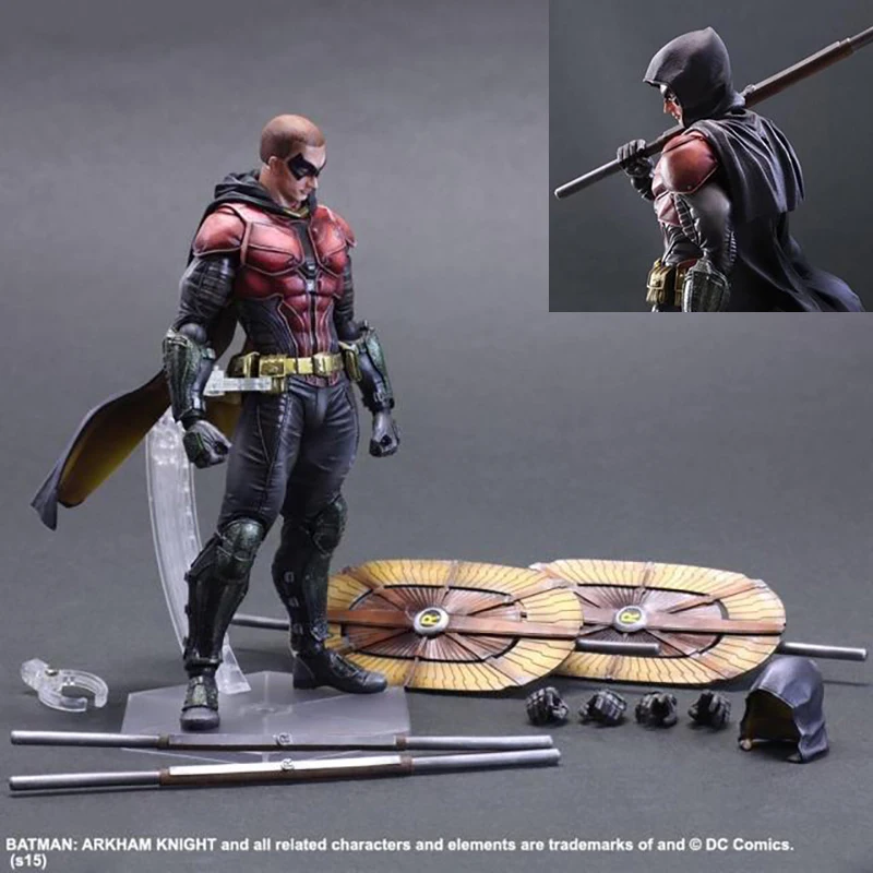 Gioca Arti Robin Action Figure Batman Arkham Knight Collection Doll Giocattoli Modello Mobile