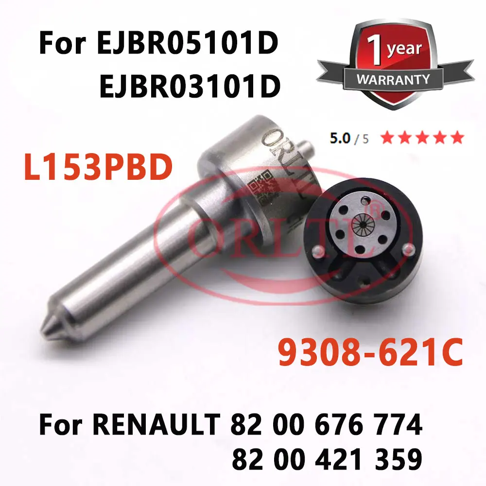 Ugello Iniettore Penny L153Pbd Kit Di Riparazione Revisione Della Valvola Muslimex Per Renault Ejbr05101D Ejbr03101D 8200676774 8200421359