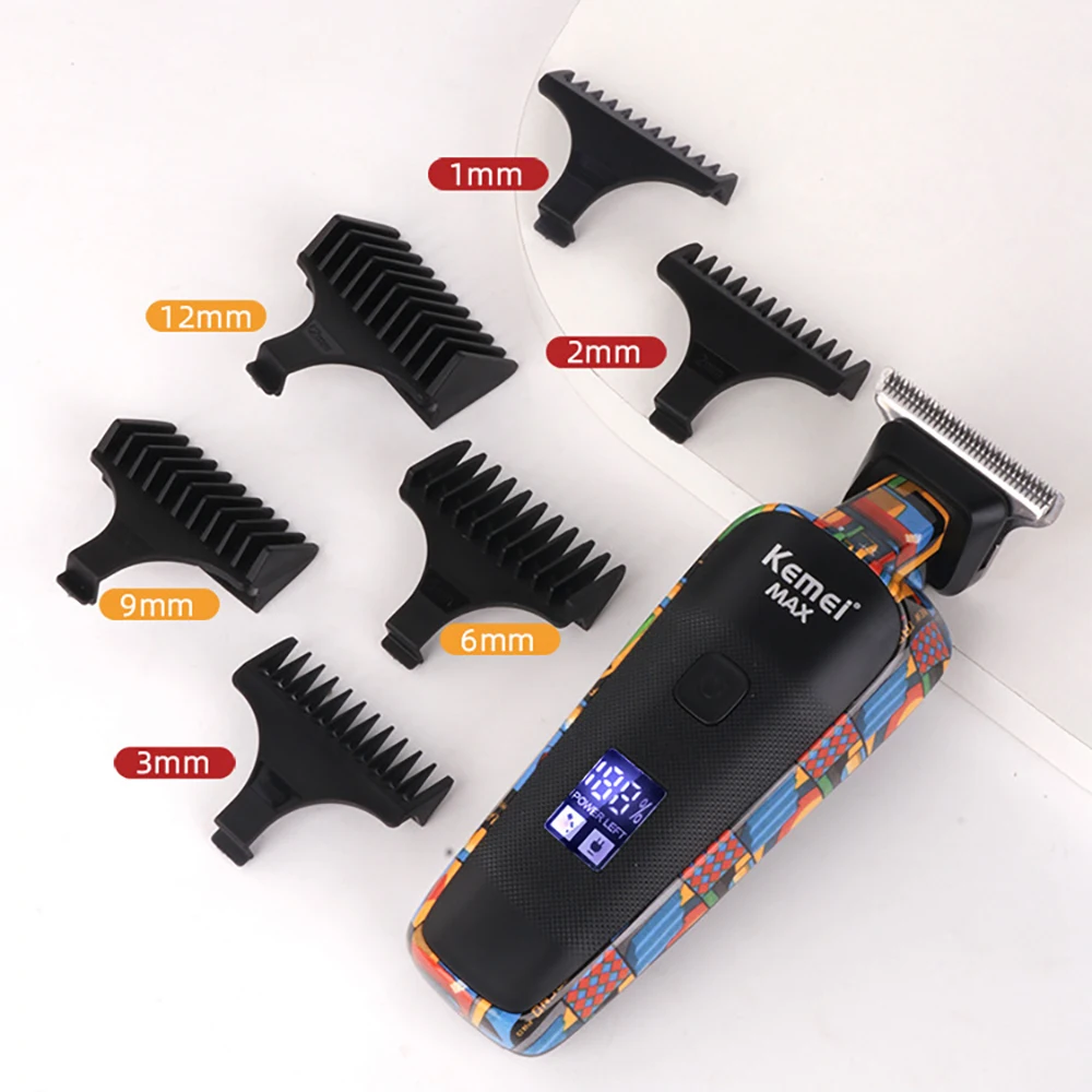 Kemei Hair Trimmer For Men Beard Trimer Tagliacapelli Professionale Electr Razor Hair Cutting Machine Haircut Electr Shaver