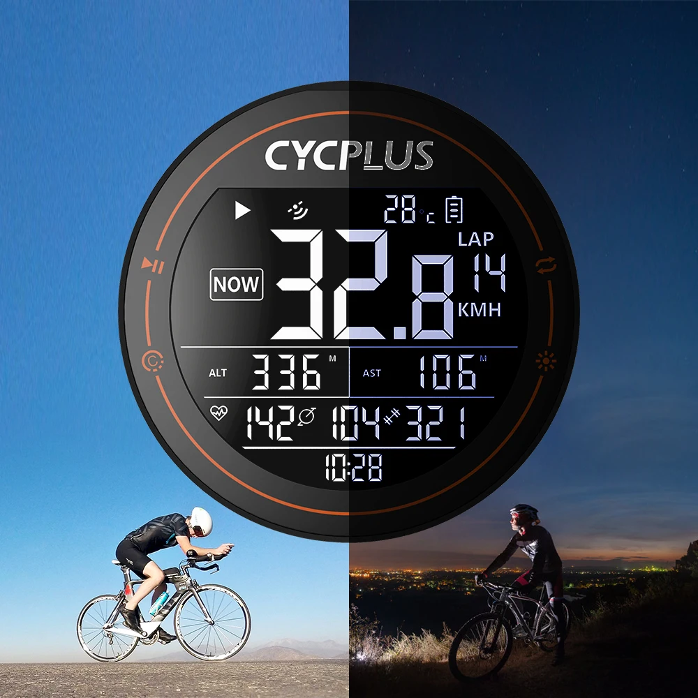 Cycplus M2 Tachimetro Senza Fili Impermeabile Per Computer Da Bicicletta Intelligente Bluetooth 4.0 Ant Contachilometri Gps Accessori Per Bici Da Cicl