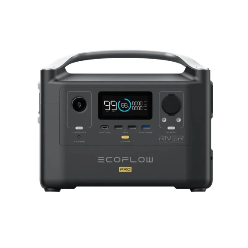 Ecoflow River Pro Batteria Extra 720Wh Potenza Espandibile Per River Pro Power Station Per Campeggio, Emergenza Di Backup Domestica, All'Aperto