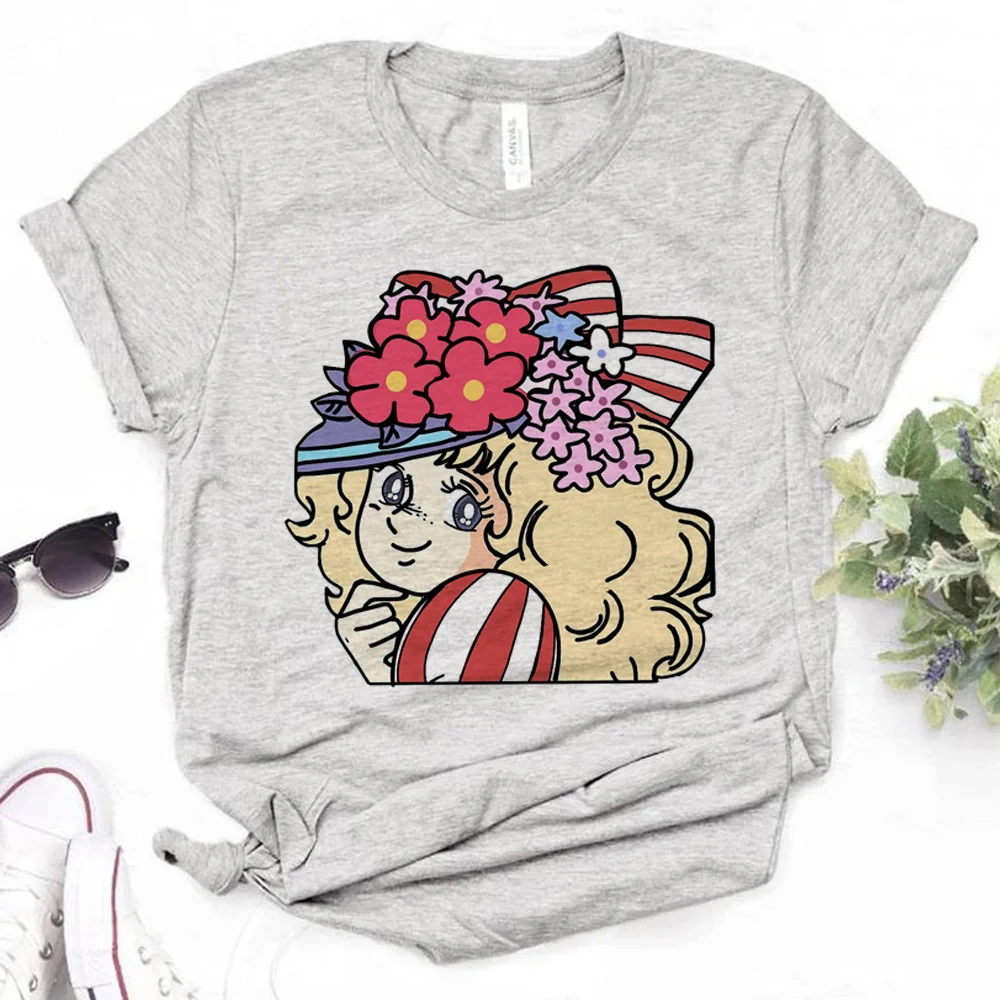 Candy Candy Anime Top Donna Y2K Manga Giapponese Top Abbigliamento Giapponese Femminile