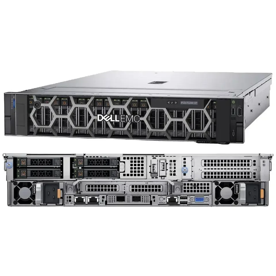 Prezzi Caldi Dell Emc R740 R750 R760 R740Xd R750Xs 2U Computer Ricondizionato Usato Dell Poweredge Rack Server