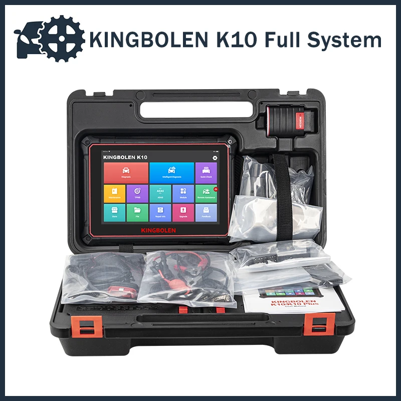 Kingbolen K10 Scanner Bidirezionale Full Systems Diagnostic Scan Tool, 34 Reset Ecu Coding, Autoautoth Per Fca Sgw 2 Anni Di Aggiornamento