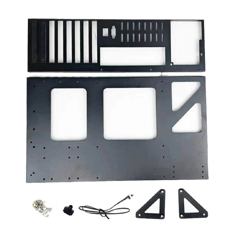 Mining Rig Frame Gpu Alluminio Open Miner Mining Computer Frame Rig Case Per L'Estrazione Valuta