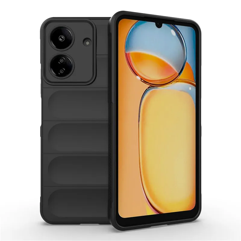 Per Xiaomi Redmi 13C Custodia Xiaomi Redmi 13C 4G Cover Soft Silicone Bumper Shield Custodie Protettive Per Redmi 13C Funda