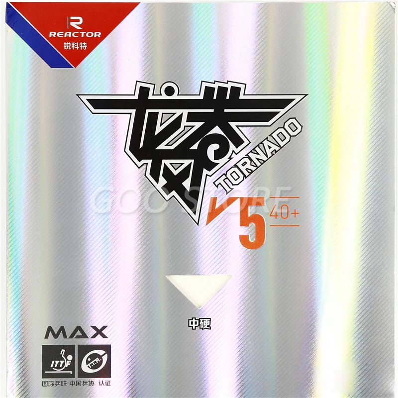 Reattore Tornado V5 Ping Pong Gomma Sticky Forhand Loop Pips-In Reattore Originale Spugna Ping Pong Gomma Tenis De Mesa