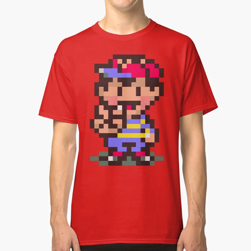 Maglietta Rilegato Ness Mother 2 Mother 2 Earthbound Super Smash Bros Super Smash Bros