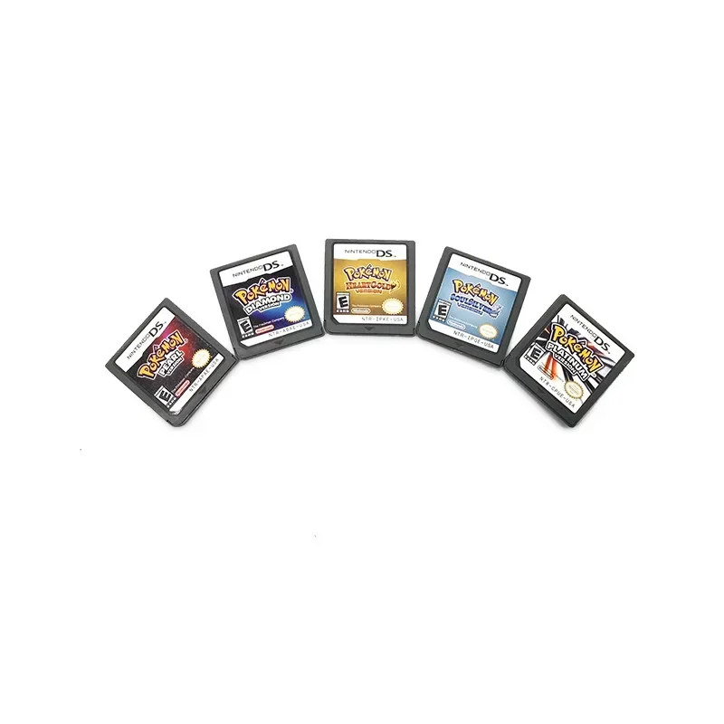 3Ds Ndsi Nds Game Card Pokemon Platinum Pearl Diamond Gintama Gold Heart Entertainment Gift Collection