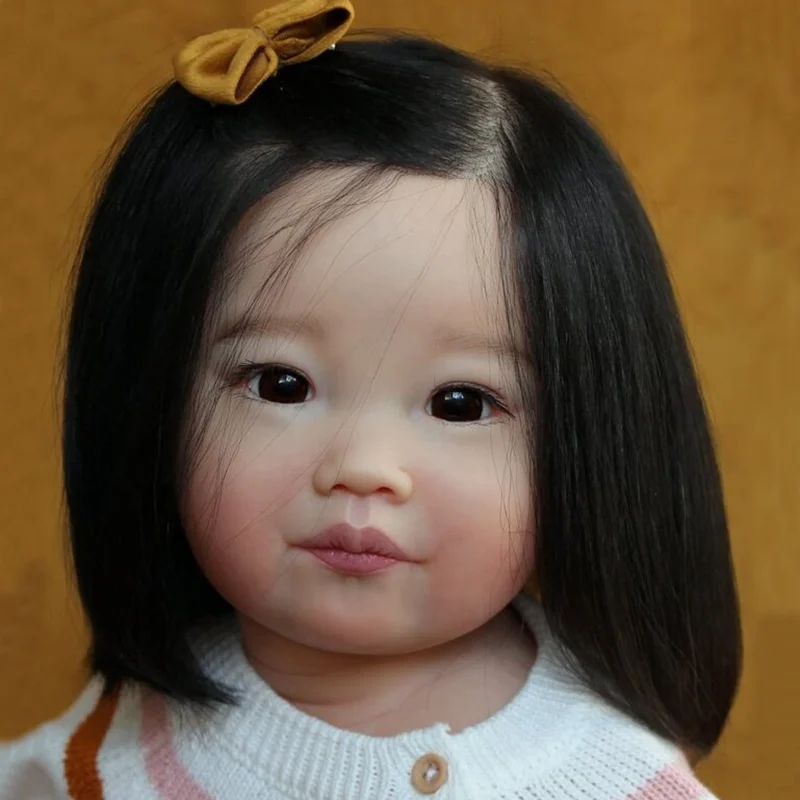 32 Pollici Bebe Reborn Realistic Princess Girl Leonie Enorme Baby Toddler Doll Parts Fai Da Te Incompiuto Reborn Doll Kit Drop Shippping