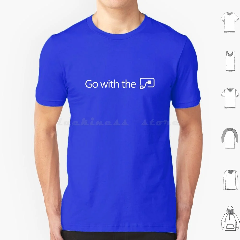 Vai Con La Maglietta Flow (Microsoft) Big Size 100% Cotone Office 365 Microsoft Flow Microsoft Flow Powerapps Power Apps