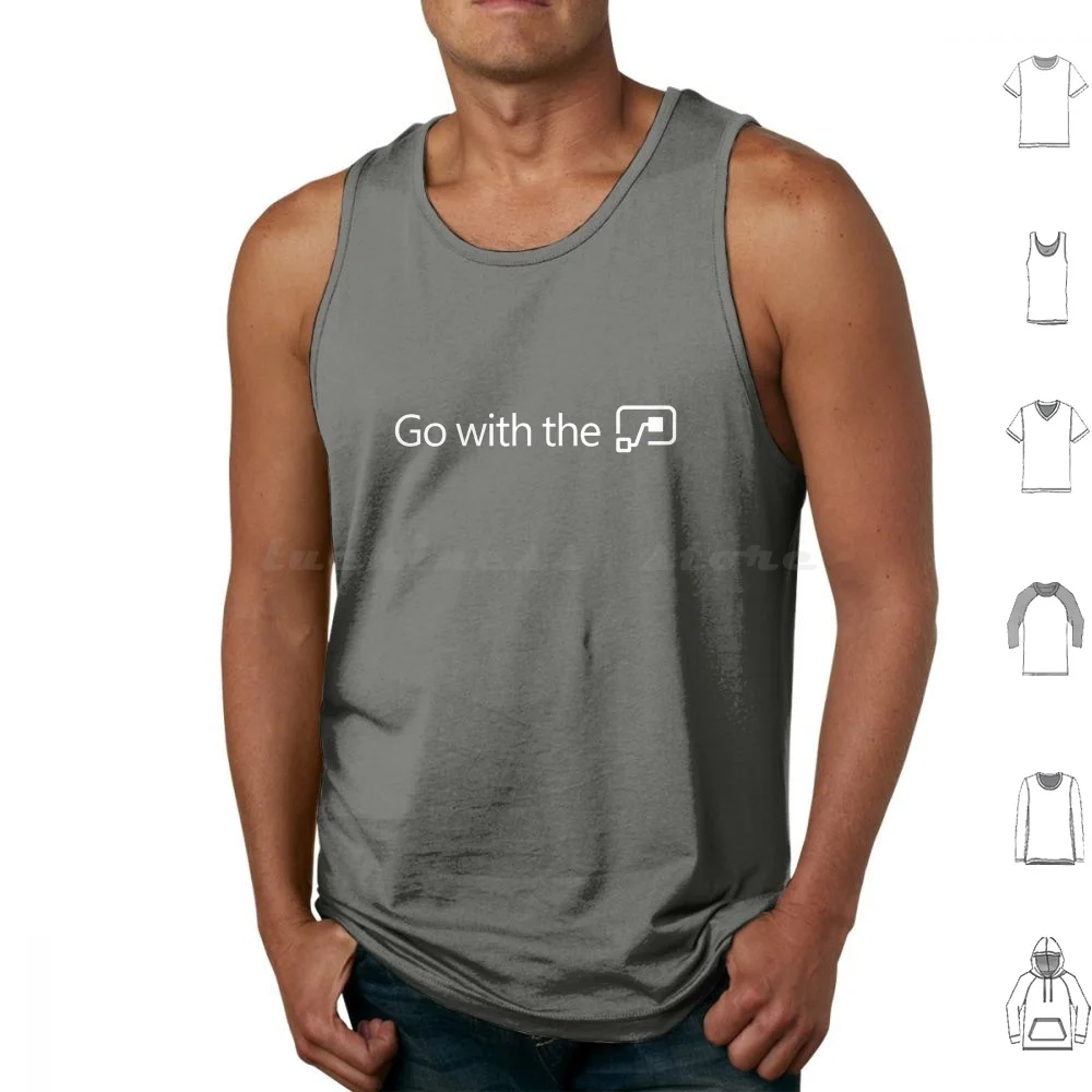 Vai Con I (Microsoft) Flow Tank Tops Print Cotton Office 365 Microsoft Flow Microsoft Flow Powerapps Power Apps