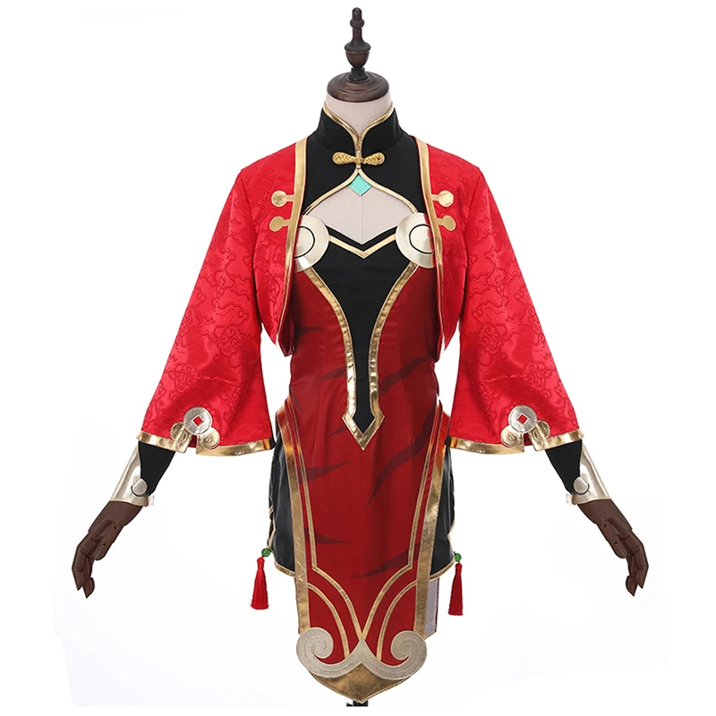 Lol Game Diana Scorn Of The Moon Costume Cosplay Cheongsam Dress Carnival Halloween Set Completo