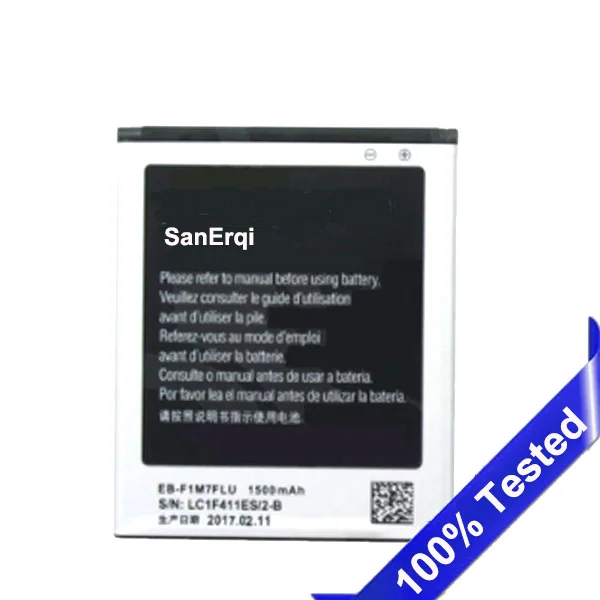 Per Samsung Galaxy S3 Mini I8190 Batteria Eb-F1M7Flu 1500Mah Batterie Di Alta Qualità Sanerqi